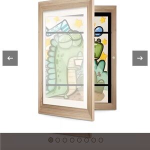 Kids artwork frame Natural